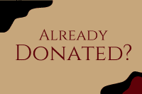 already donated